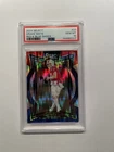 2024 Select - Drake Maye #27 - ROOKIE RC - Red and Blue Prizm Shock - PSA 10 GEM