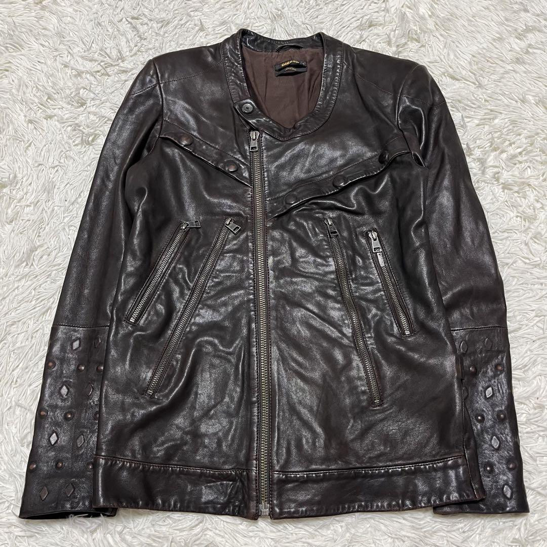 00s Y2K Diesel Archive Leather Jacket M Vintage Moto Rare | eBay 00s Y2K Diesel Archive Leather Jacket M Vintage Moto Rare | eBay