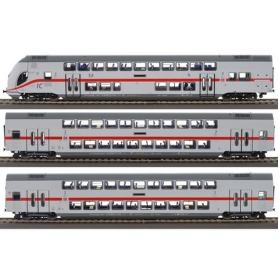 Brawa 44560 H0 3er Set Doppelstockeinheit TWINDEXX VARIO IC2 DBAG VI Neu