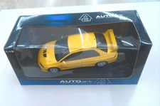 AUTO ART Mitsubishi Lancer Evolution VII Yellow 1 18 scale ar