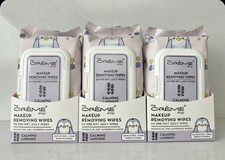 3 PKThe Creme Shop Makeup Removing Juicy Wipes Calming Lavender 60 Count 3 Pack