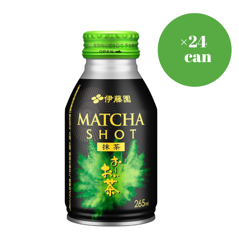 ソフトドリンク Yuichi Ito ITO EN Oi Ocha MATCHA SHOT 265ml x 24 cans Green Tea Gallate Type