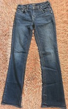 Silver Jeans Aiko Slim Boot Women's Stretch Mid Denim Jean Size 28x31