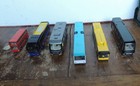Ensemble autobus SIKU 1/87 (Haribo/ Metal tour/ RATP) + 1 majorette