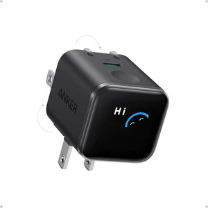 Anker Chargeur d'affichage intelligent, Anker Nano 45W GaN Chargement rapide USB C Chargeur, 180