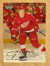 *MICHAEL BRANDSEGG-NYGARD* 2025-26 Clear Cut Young Guns Rookie *Red Wings*