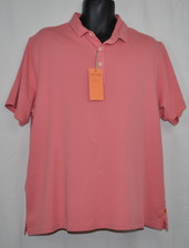 NWT Soft Cloth - New Way All Day Coral Men's Polo Size L