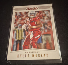 Panini 2019 Chronicles Studio Kyler Murray Rookie Arizona Cardinals Card #S1. rookie card picture