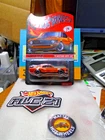 Hot Wheels RLC Redline Club Exclusive '70 Mustang Boss 302 Orange Patch & Pin