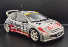 AUTOart 1/18 Peugeot 206 WRC Rally Car