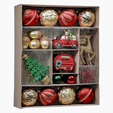 Valery Madelyn 60ct Christmas Tree Decorations Ball Ornaments Set