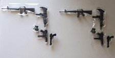 2x Marvel Legends Gamerverse GUN RIFLE GRENADE Fodder  Punisher Nick Fury 2 Pack