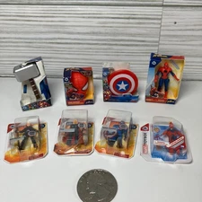 Zuru Mini Brands Disney Marvel Thor Captain America Spiderman LOT Of 8