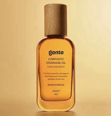Gente Beauty Lymphatic Drainage Body Oil/ Pataua & Caffeine 1.6fl Oz Scent #01