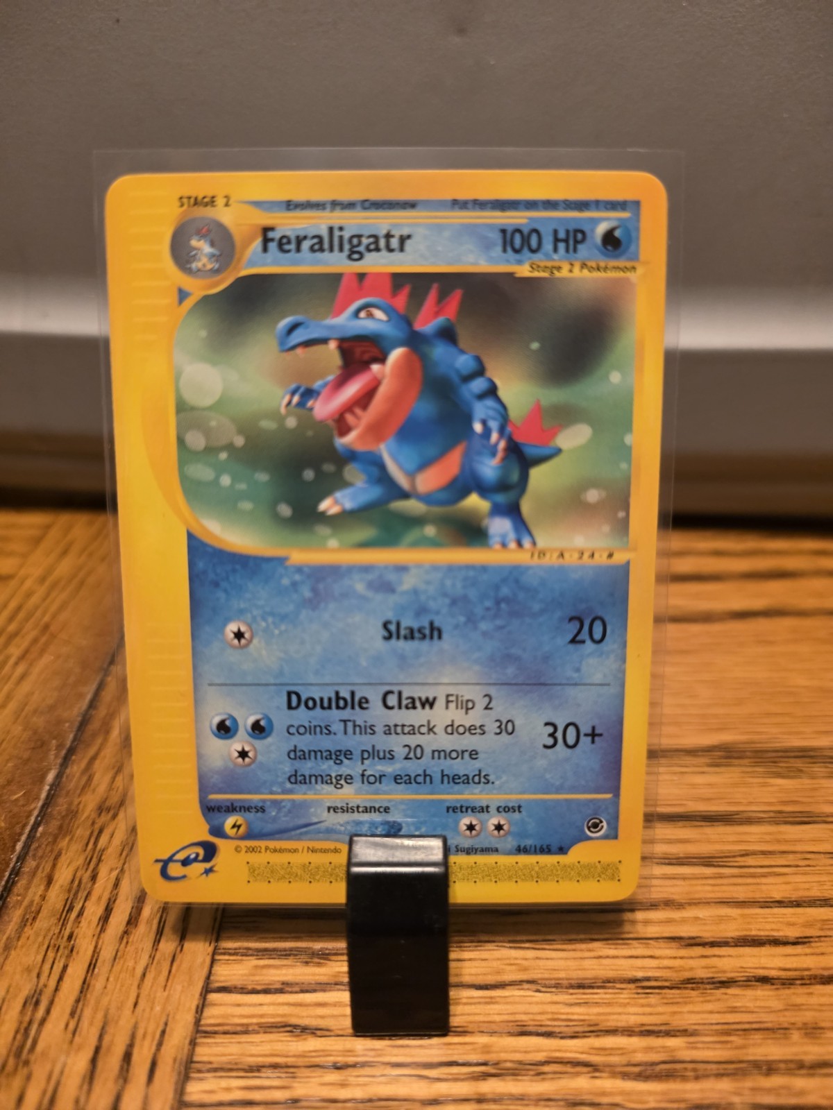 Feraligatr 46/165 Expedition Base Set Pokémon Card Rare LP