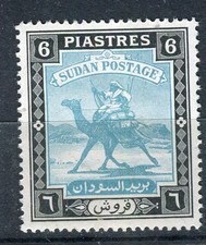 EAST AFRICA CAMEL RIDER; 1948 early GVI issue fine MINT MNH Unmounted 6Pi.