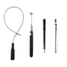 4 Pcs Telescopic Magnetic Pickup Tool,Flexible Telescopic Magnetic Pick up