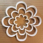 Flower Daisy Plant Garden Shape Cookie Cutter Dough Biscuit Pastry Fondant Sharp