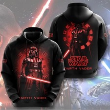 Star Wars Darth Vader Hoodie All Over Print Apparel Size S-5XL