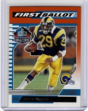 Los Angeles Rams ERIC DICKERSON 2025 Panini Score FIRST BALLOT Football Card