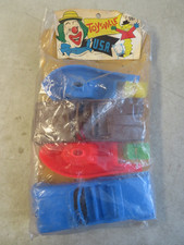 Vintage 1940's Dime Store Toysville U.S.A. Boat  Car 4 Pack 6.5" MIP