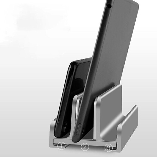 Adjustable Vertical Laptop Stand Non-slip Bookshelf Bracket Notebook Desk Holder - Picture 10 of 12