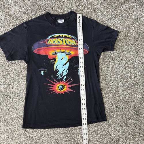 Vintage 1987 Boston Band Shirt Size Medium US Tour Band T Shirt Concert - Picture 5 of 6