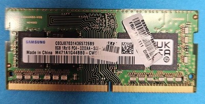 Samsung 8GB DDR4-3200 SO-DIMM 1Rx16 PC4-3200AA M471A1G44BB0-CWE