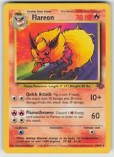 Flareon 19/64 Rare Jungle Pokemon Unlimited Moderately Played on eBay