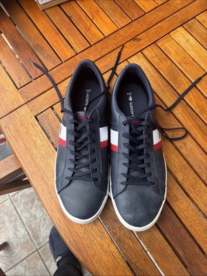 Lacoste Carnaby Herren Weiß Sneaker Turnschuhe Freizeitschuhe (748SMA0111407)