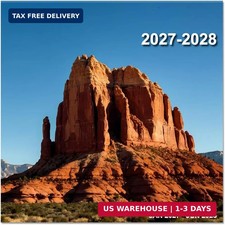 2027-2028 Calendar for Wall, Calendar 2027-2028 from January 2027 - June 2028, 1