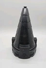 Vintage Lego Duplo Solid Black Castle Palace Roof Tower Part Building Spire