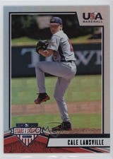 2019 Panini USA Baseball Stars & Stripes 5/5 Cale Lansville #58 1gt6