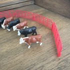 Custom CM Ertl 1:64 Lot Of 7 Holstein Brown/White Black/White Milk Cows Cattle — photo 2