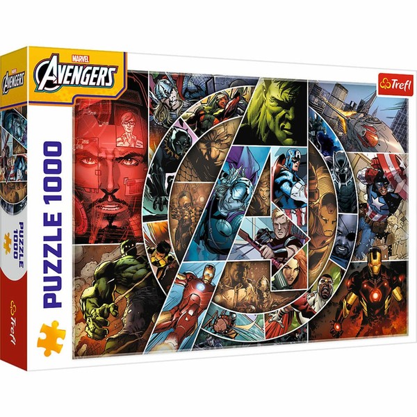 Trefl Puzzle Marvel, 1000 Teile, 68 X 48 Cm, 10934-image
