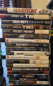 Sony PlayStation 3 PS3 Console Bundle w/ 2 Controllers Games Call of Duty