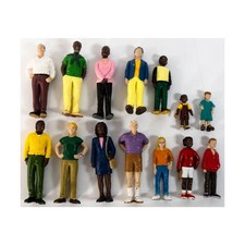 Lakeshore Toys - Building  Educa Lakeshore Block People Collection - 14 VG 