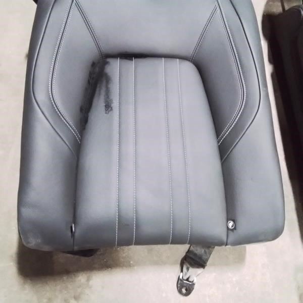 Maserati Ghibli 2017 Rear Right Rear seat back Black