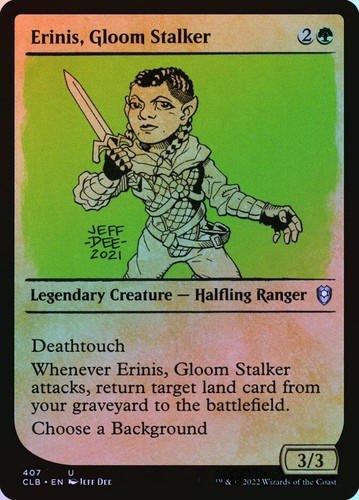 Erinis, Gloom Stalker (Showcase) - Foil - MTG Cards Shop