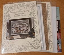 Cross Stitch Pattern Bundle - Six 6 Patterns - Brand New