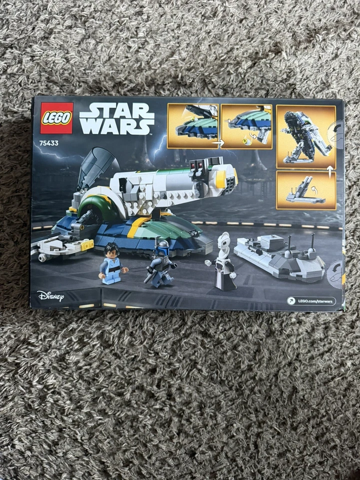 LEGO - Star Wars: El Ataque de los Clones Jango Fett’s Starship 75433, Nuevo Foto 2 de 2