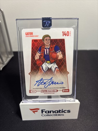 GATOR (Steve Spurrier) Bo Jackson Battle Arena Inspired Ink Auto Brawl 140 Power