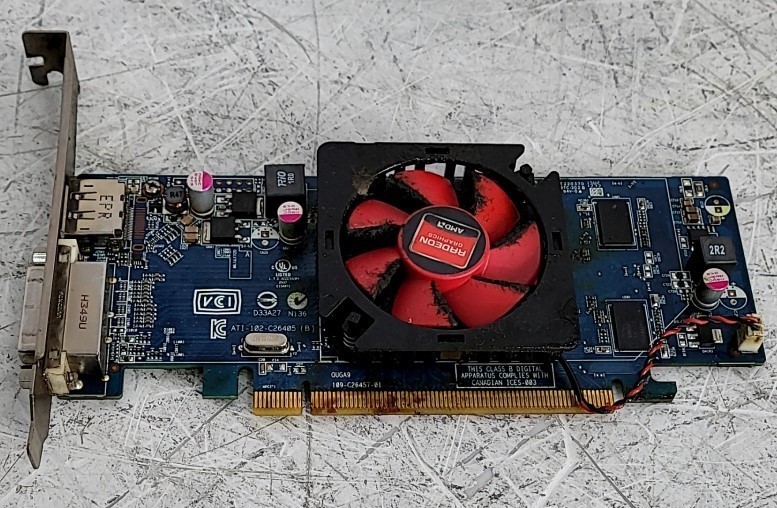 AMD Radeon 109-C26457-00 Graphics Card PCIe DVI Display Port SEE