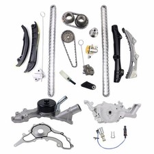 For Timing Chain Kit Oil & Water Pump Set Fit 2011-2015 Chrysler Dodge Jeep VW
