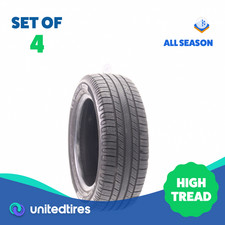 Set Of 4 Used 20555r16 Michelin Defender 2 91h - 932 Set Of 4 Used 20555r16 Michelin Defender 2 91h - 932