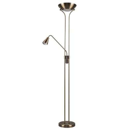 Brass Mother & Child Lamp Floor Standing Lamp - Picture 3 of 4