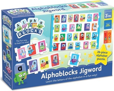 ALPHABLOCKS JigwordAesthetic Interactive ABC Word Building Jigsaw