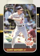 1987 Donruss #526 Cory Snyder