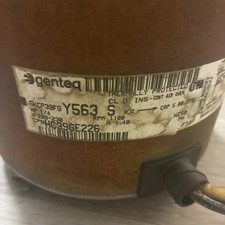 Genteq 5KCP39FGY563S Condenser Motor HC39GE226A 208/230V 1100RPM USED