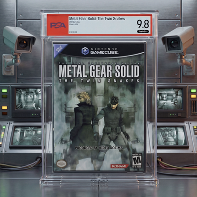 Metal Gear Solid: The Twin Snakes • PSA 9.8 A+ • Nintendo GameCube